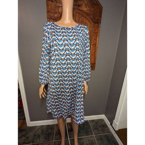 Hatley Dresses & Skirts - Hatley Leah Dress Shell Fans Aline Size XL